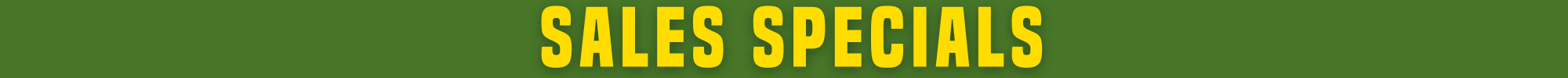 Sales Specials